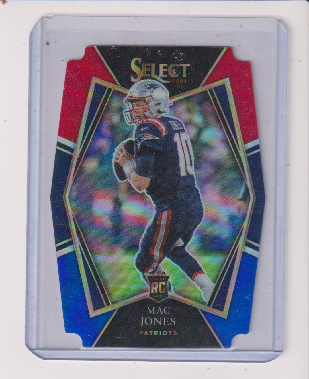 2021 SELECT RED BLUE DIE CUT #151 MAC JONES RC