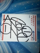 ANSO POSTAL STICKER  NYC GRAFFITI