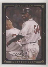 2008 Upper Deck Masterpieces Black Paper Framed David Ortiz #15 HOF 0j5