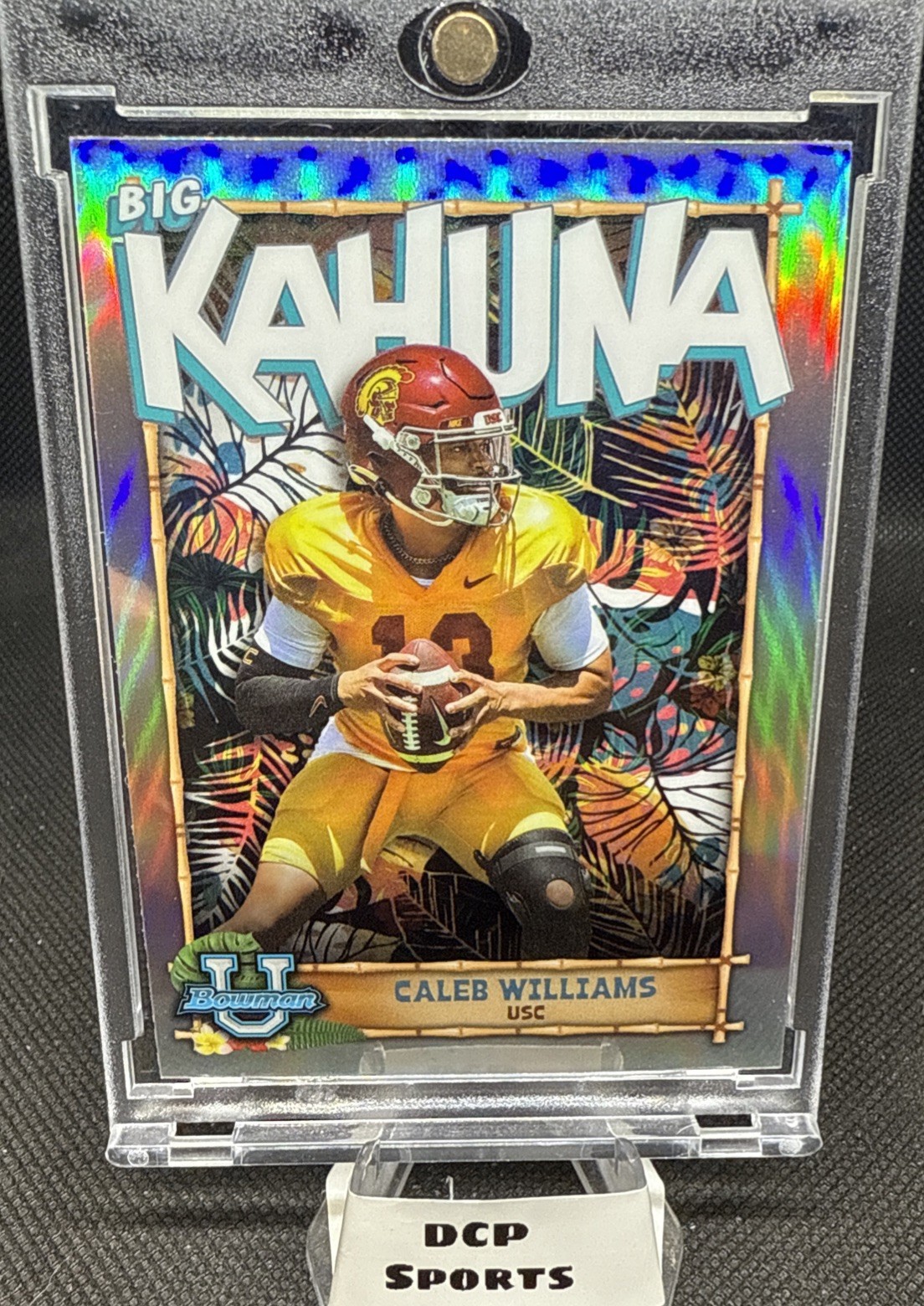 2022 Bowman U Chrome - Big Kahuna #TBK-4 Caleb Williams (RC) SSP CASE HIT