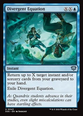Magic - Divergent Equation - Uc/Spontanzauber - Secrets of Strixhaven - EN/NM