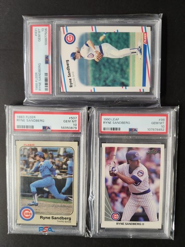 Ryne Sandberg #507 1983 Fleer card