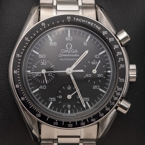 Omega Speedmaster Reduced 3510.50.00 Black Dial 39mm Chronograph Watch