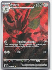 scizor pokemon card 141/197 Holo Rare - Obsidian Flames Scizor Pokemon Neo Discovery Holo #10 PSA 6 Scizor 141 - Reverse Holofoil