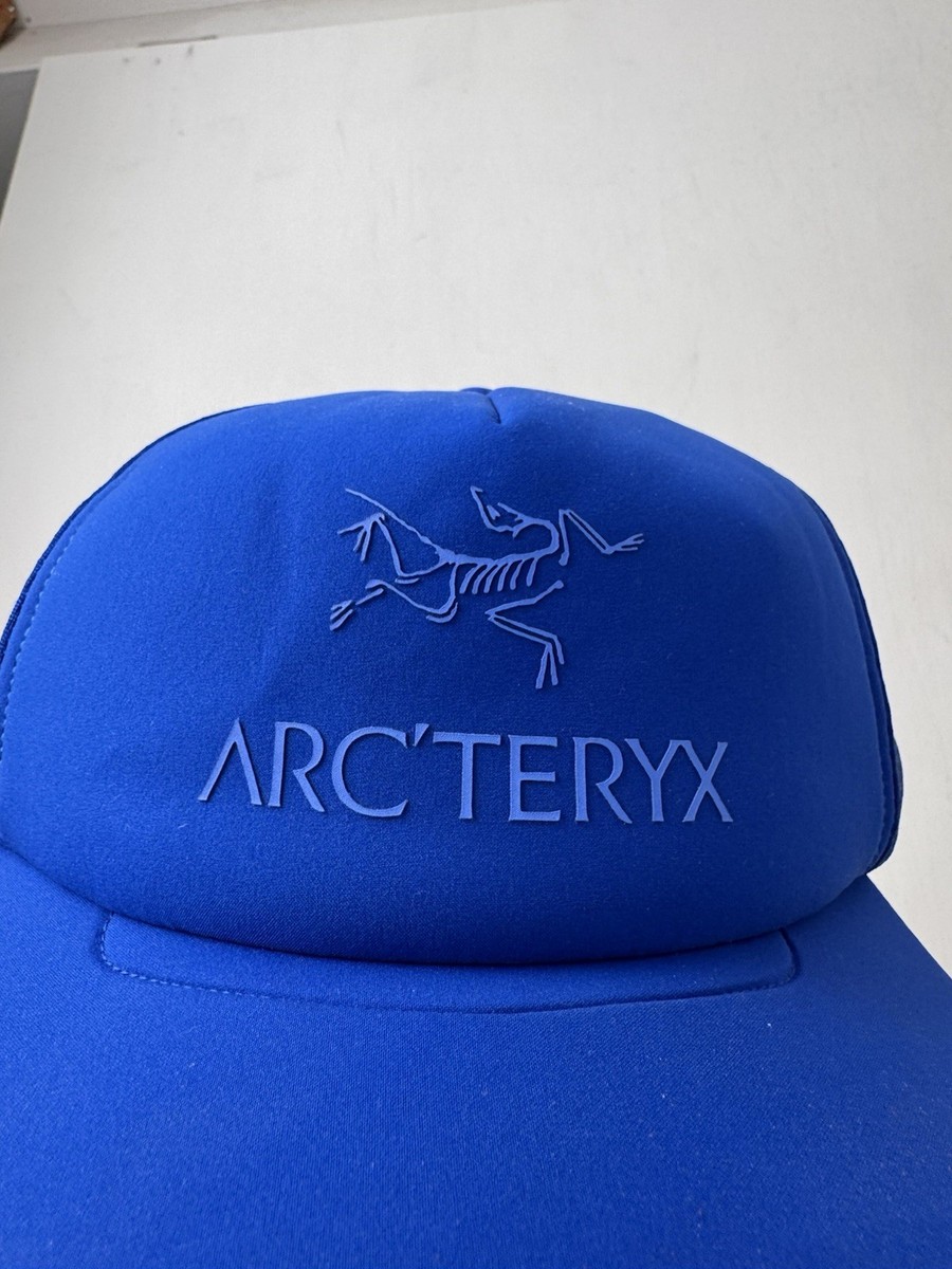 Arcteryx Logo Unisex Trucker Hat One Size Vitality Blue | eBay