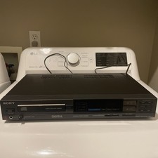 Reproductor de CD digital Sony CDP-70 de colección carga de disco de patín lineal - solo para piezas