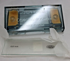 Olympus objective micrometer 0.01mm made in Japan