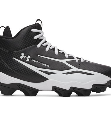 期間限定セール‼️UNDER ARMOUR SPOTLIGHT LEATHER Under Armour Mens Spotlight Hammer Wide Cleats - Black - 6006215