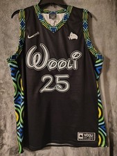 WOOLIE x NIKE EDM jersey. limited edition basketball jersey 