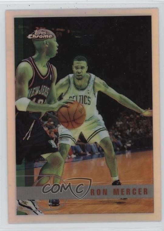 1997-98 Topps Chrome Refractor Ron Mercer #124 03xg