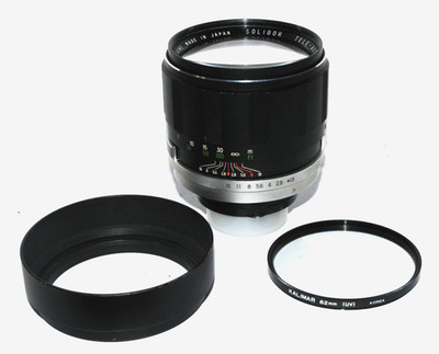 Soligor Tele-auto 135mm f/1.8 lens Nikon F mount Pre AI. Clean & Clear Lens