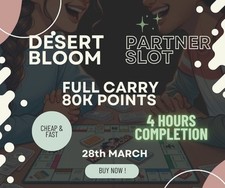 CHEAP DESERT BLOOM PARTNER Carry 80k Point | ...