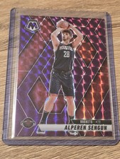 2024-25 Panini Mosaic - Alperen Sengun #64 Purple Mosaic Prizm /99