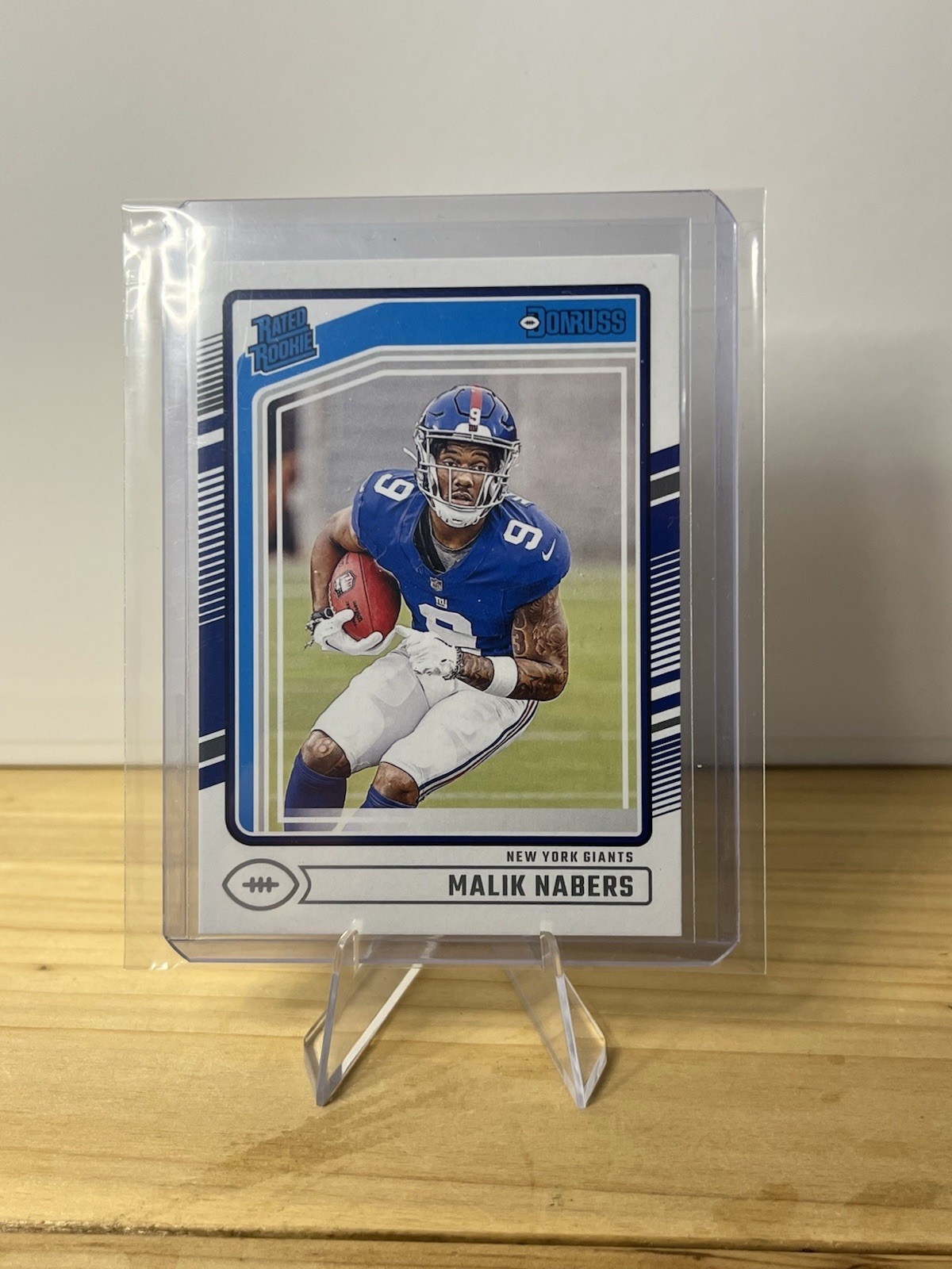 2024 Panini Donruss - Rated Rookie Malik Nabers #383 (RC)
