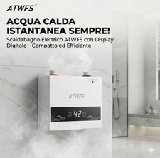Scaldabagno Portatile Elettrico 4600W 220V Istantaneo Rapido per Doccia Cucina