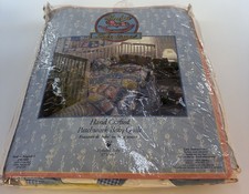 vintage alphabet Baby Inheritance Hand Crafted Patchwork Baby Quilt Brand New