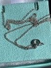 Tiffany & Co. 925 Sterling Silver Forever Script Pendant Necklace 16" — photo 3