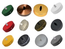 Metall Deckenbaldachin 100mm Deckenverteiler Vintage Deckenrose Lampe