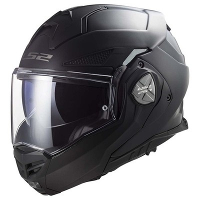 LS2 Helmets Advant X Modular Helmet (Matte Black - Medium)
