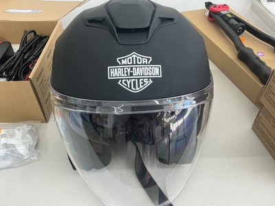 Harley Davidson Motorcycles Helmet Size L Black