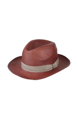 Loro Piana Men s Boogie Handwoven Ecuadorian Toquilla Panama Straw Hat Designer 
