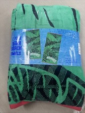 100 Cotton 2 Pack Youth Beach Towels- 30inX 60in