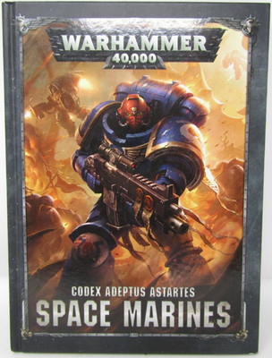 Warhammer 40k Codex Adeptus Astartes Space Marines 2017 8th Ed HC