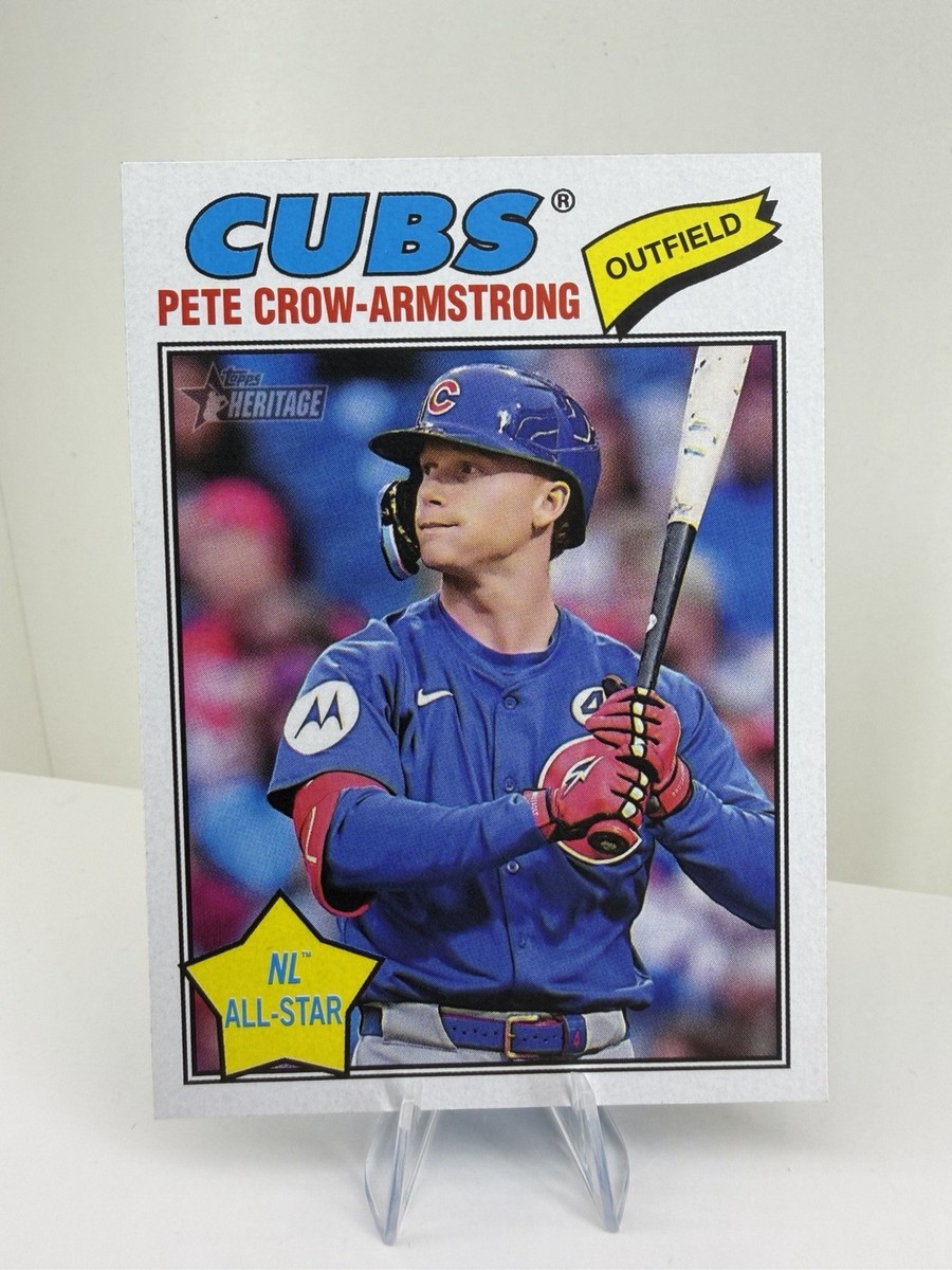 2026 Topps Heritage Pete Crow-Armstrong All-Star Logo Variation 