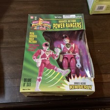 1994 Bandai Mighty Morphin Power Rangers Karate Action Pink Ranger Kimberly 8"