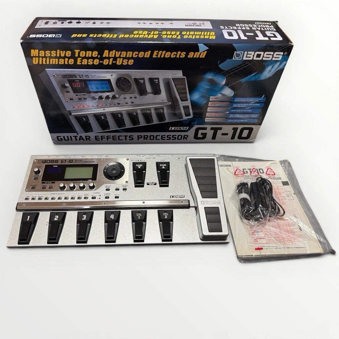 Boss GT-10 Multi-Effect Guitar Pedals for sale | eBay