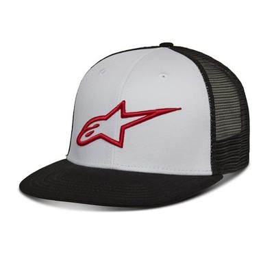Alpinestars 1025-81003-2010-OS Corp Trucker Hat OSFM White