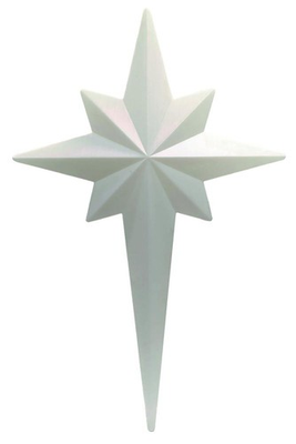 #ad 3#x27;3quot; LED Light Blow Mold Christmas North Star Hanging Outdoor Yard Holiday Decor $77.99