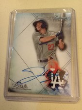 2021 Bowman STERLING Jake Vogel AUTOGRAPH #BSPS-JV Rookie Baseball Card