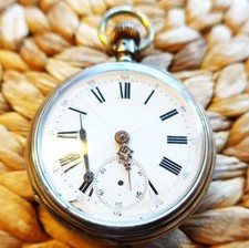 Per Hobbisti: Uomo Tasca - " Longines ", Ankerhemmung, Senza Sparks Circa 1880