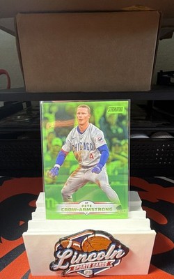2025 Topps Stadium Club - Pete Crow-Armstrong #86 Lime Green Foil