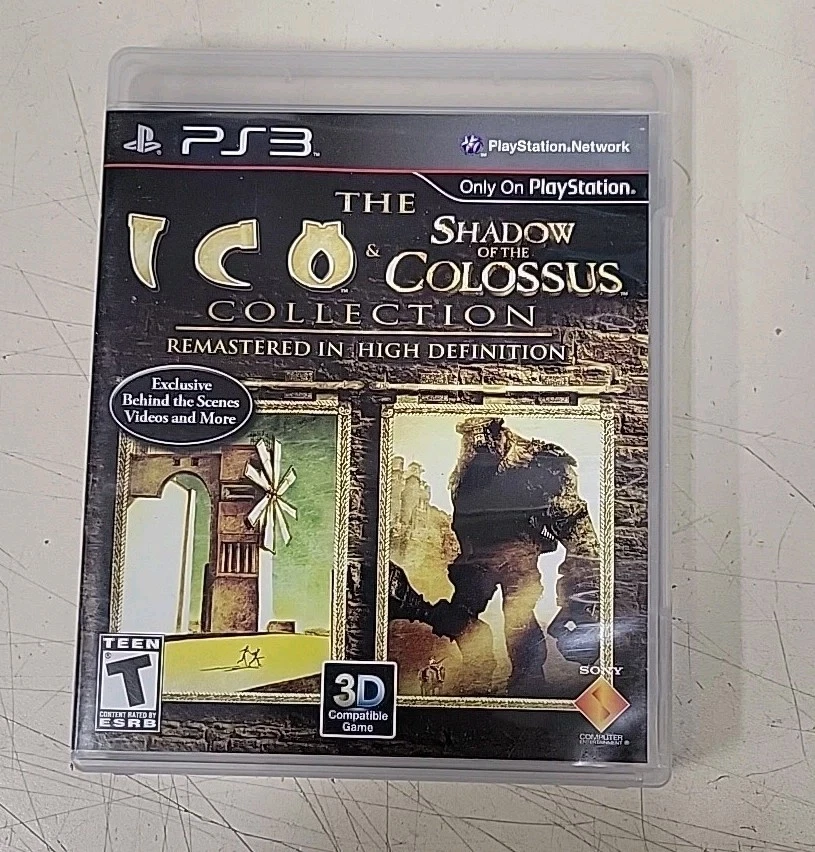Ico & Shadow Of The Colossus Classics HD Sur PS3 - Complet Comme Neuf