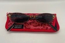 Reading Glasses 2.5 Cat Eye Sunglasses Tortoise Shell Print Soft Case