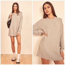 NWT Reformation Radlee Dress in Heather Gray size XS