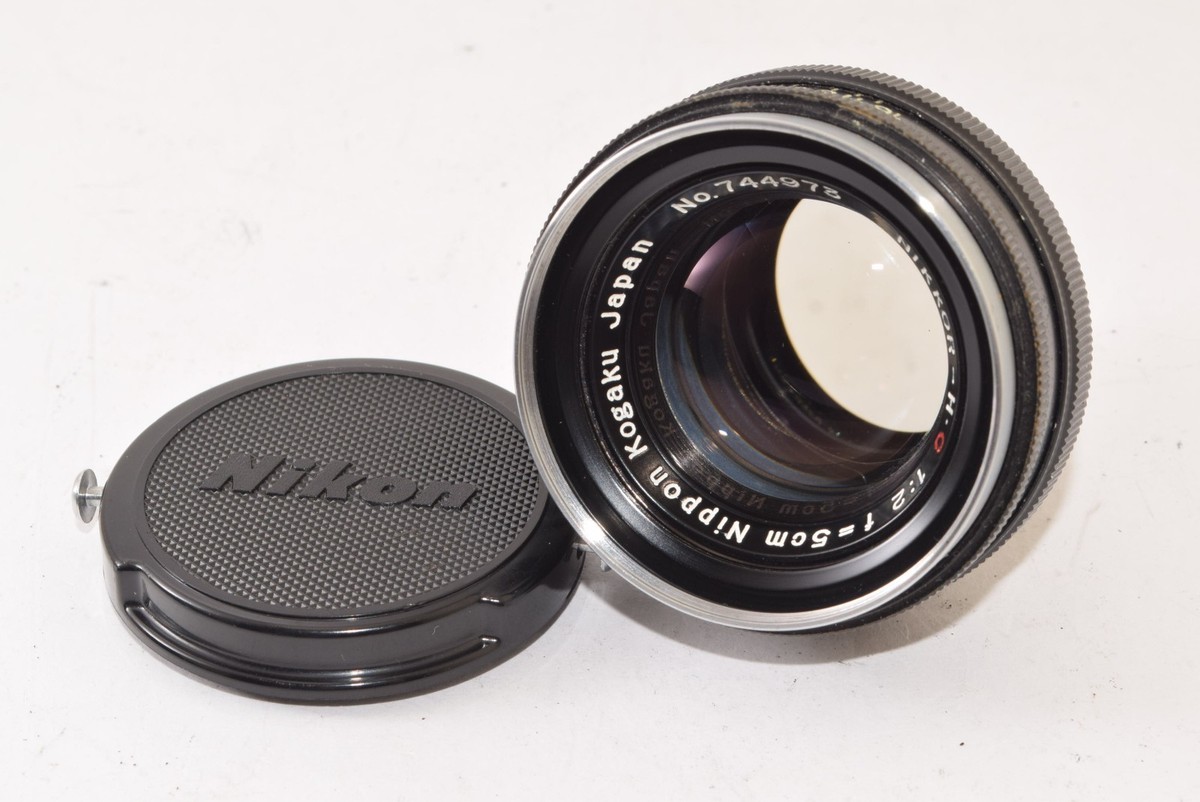Nikon Nippon Kogaku NIKKOR-H.C 5cm 50mm F/2 Lens for S Mount from
