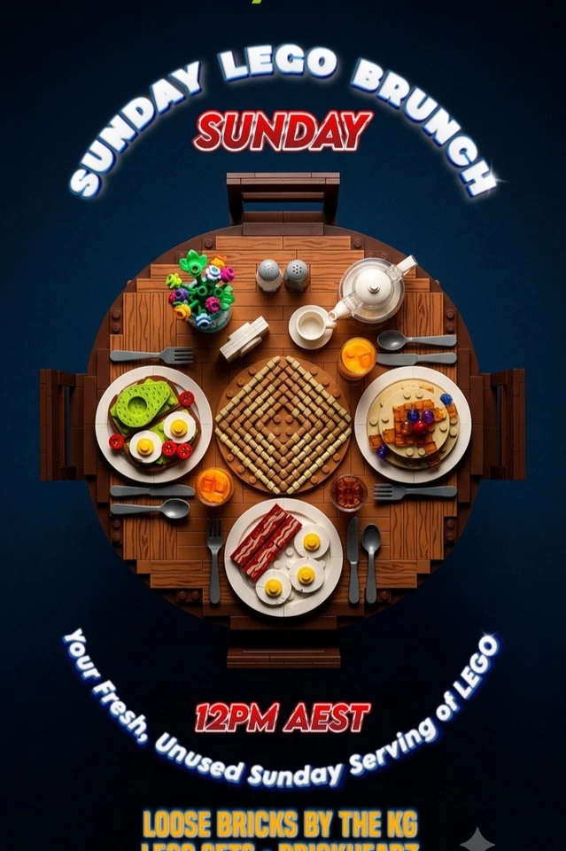Sunday Lego Brunch - Your Fresh, Unused Sunday Serving of LEGO