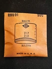SUC Rocket Crystal RMU 91 for Bulova - 21.7 x 21.0mm - New
