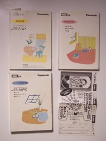 BOXED Panasonic FS-A1WX MSX2+ Computer, RGB SCART Cable, Manual, Controller~USA