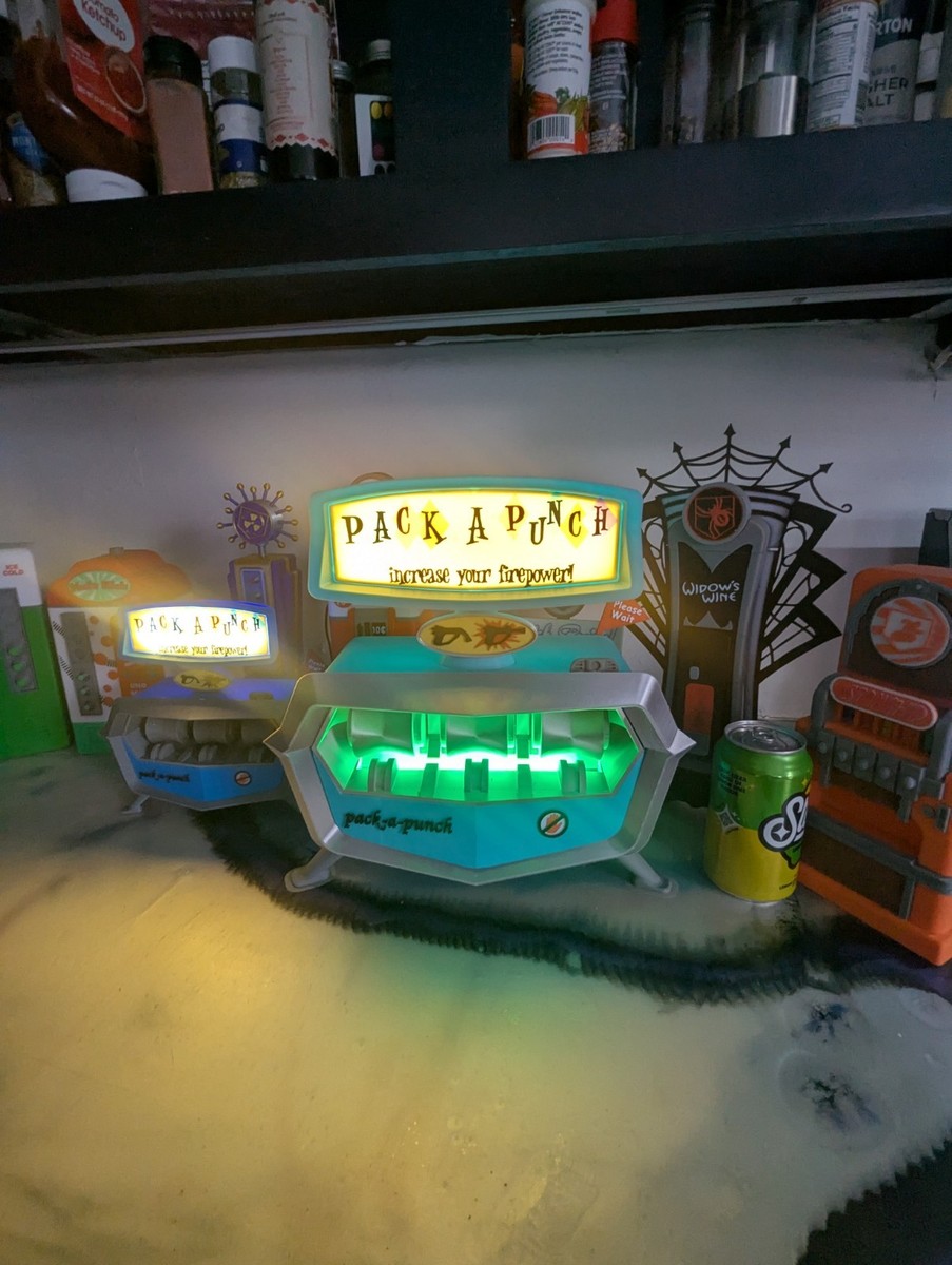 XL Large COD Zombies Pack A Punch Machine Sound Effects LED