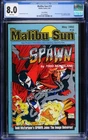Malibu Sun #13 Error Variant CGC 8.0 VF 1992 1st app. Spawn McFarlane High Grade