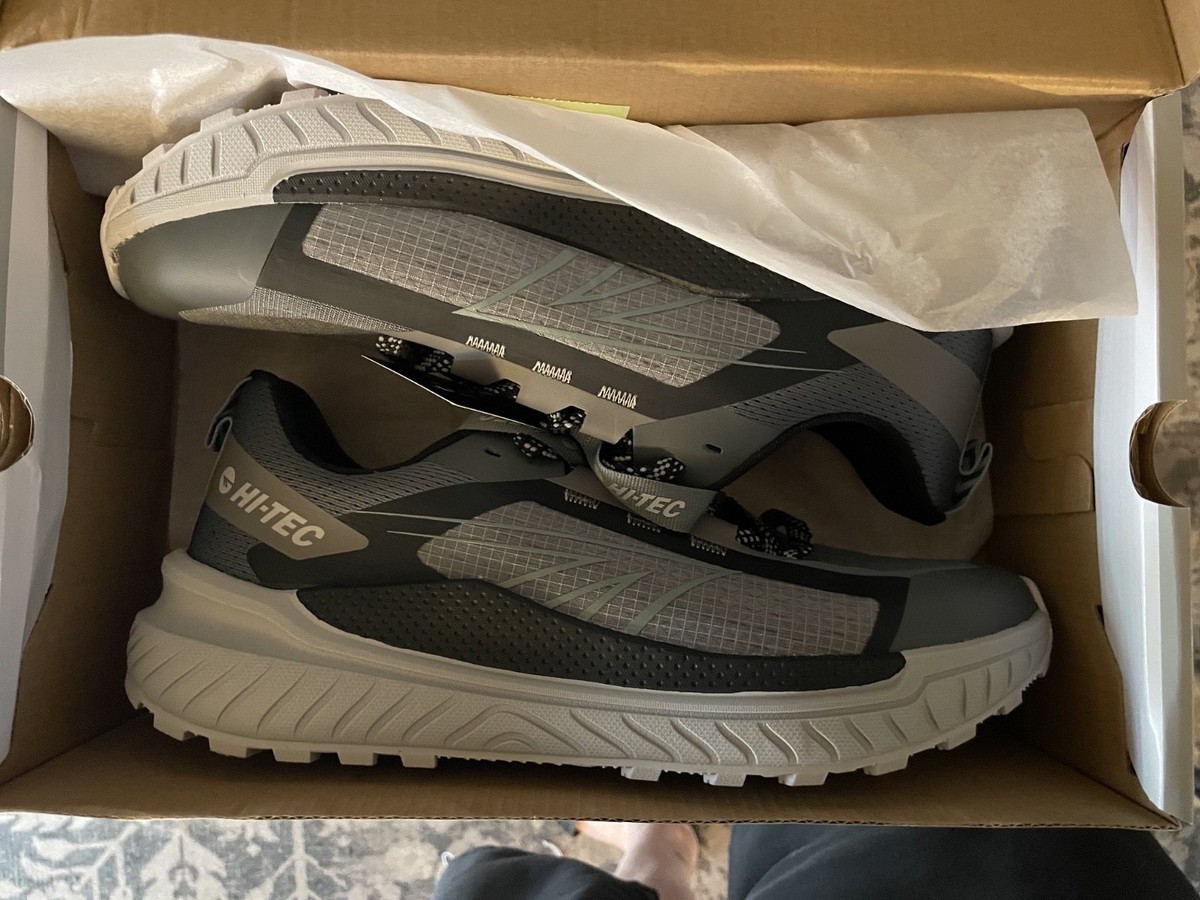 Hi-Tec Men’s Castle Rock Black Microchip Hiking Shoes Size 11 Trail Outdoor Mens Hi Tec Bedrock Mid Hiking Boots - Black - Boscov main image 4