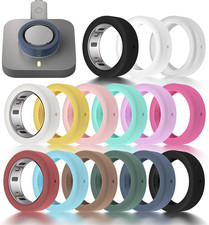 15 Pack Ring Cover Compatible with Oura Ring Gen 4/Gen 3, Ultra-Thin