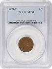 1922-D Lincoln Cent AU58 PCGS