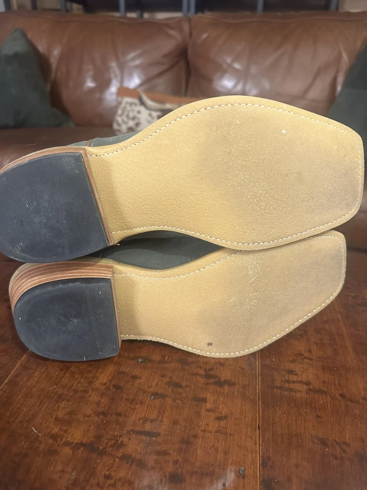 Fenoglio Boot Co Verde Oliva Áspero Talla 10e Foto 4 de 4