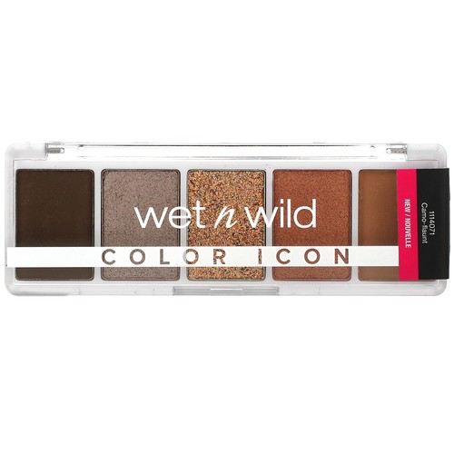 Color Icon, 5-Pan Shadow Palette, 1114071 Camo-flaunt, 0.21 oz (6 g)
