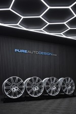 Genuine 21" Porsche Cayenne 958 Alloy Wheels REFURBISHED Silver x 4